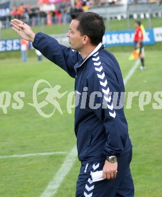 Fussball Regionalliga. Spittal gegen Feldkirchen. Trainer Rudi Perz (Feldkirchen). Spittal, am 5.6.2007.
Foto: Kuess
---
pressefotos, pressefotografie, kuess, qs, qspictures, sport, bild, bilder, bilddatenbank