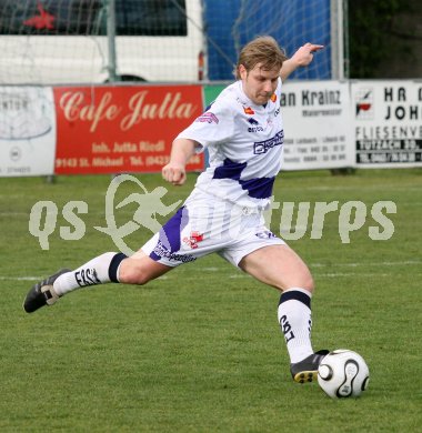 Fussball Regionalliga. SAK gegen SV Grieskirchen. Thomas Reichhold (SAK). Klagenfurt, am 5.5.2007.
Foto: Kuess
---
pressefotos, pressefotografie, kuess, qs, qspictures, sport, bild, bilder, bilddatenbank