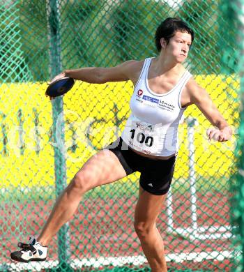 Leichtathletik. Top 4 Meeting in Villach. Diskuswurf. Veronika Watzek. Villach, am 16.6.2007.
Foto: Kuess
---
pressefotos, pressefotografie, kuess, qs, qspictures, sport, bild, bilder, bilddatenbank