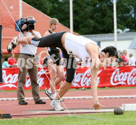 Leichtathletik. Top 4 Meeting in Villach. Kugelstossen. Veronika Watzek (Oesterreich). Villach, am 16.6.2007.
Foto: Kuess
---
pressefotos, pressefotografie, kuess, qs, qspictures, sport, bild, bilder, bilddatenbank