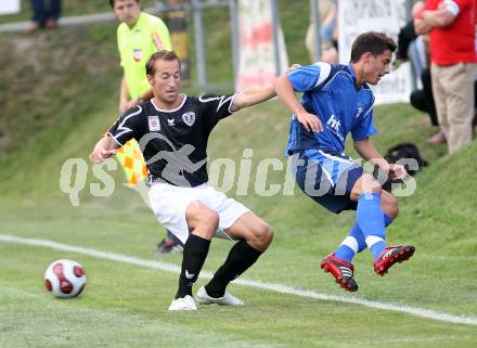 Fussball. SK Austria Kaernten gegen ND HIT GORICA. Civijanovic Goran (ND Hit Gorica), Ortlechner Manuel (SK Austria Kaernten). Ludmannsdorf, 23.6.2007
Foto: Kuess
---
pressefotos, pressefotografie, kuess, qs, qspictures, sport, bild, bilder, bilddatenbank