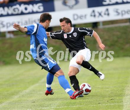 Fussball. SK Austria Kaernten gegen ND HIT GORICA. Civijanovic Goran (ND Hit Gorica), Ketelaer Marcel (SK Austria Kaernten). Ludmannsdorf, 23.6.2007
Foto: Kuess
---
pressefotos, pressefotografie, kuess, qs, qspictures, sport, bild, bilder, bilddatenbank