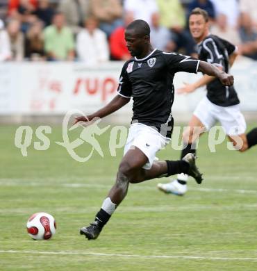 Fussball. SK Austria Kaernten gegen ND HIT GORICA.  Thiery Tazemeta (SK Austria Kaernten). Ludmannsdorf, 23.6.2007
Foto: Kuess
---
pressefotos, pressefotografie, kuess, qs, qspictures, sport, bild, bilder, bilddatenbank