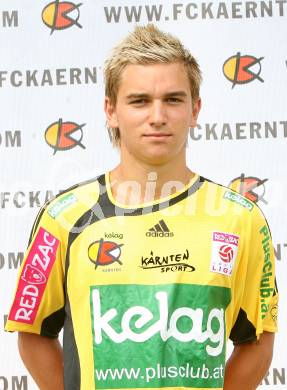 Fussball. Red Zac Liga. FC Kaernten. Fototermin Poggersdorf.  Peter Pucher. Klagenfurt, am 26.6.2007.
Foto: Kuess
---
pressefotos, pressefotografie, kuess, qs, qspictures, sport, bild, bilder, bilddatenbank