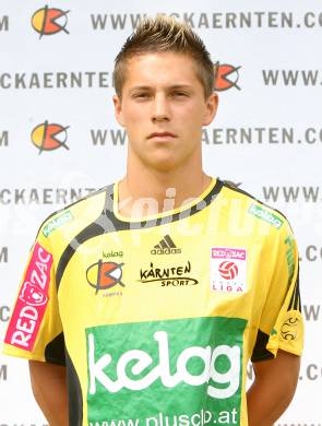 Fussball. Red Zac Liga. FC Kaernten. Fototermin Poggersdorf.  Rene Seebacher. Klagenfurt, am 26.6.2007.
Foto: Kuess
---
pressefotos, pressefotografie, kuess, qs, qspictures, sport, bild, bilder, bilddatenbank