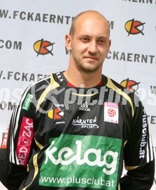 Fussball. Red Zac Liga. FC Kaernten. Fototermin Poggersdorf.  Markus Probst. Klagenfurt, am 26.6.2007.
Foto: Kuess
---
pressefotos, pressefotografie, kuess, qs, qspictures, sport, bild, bilder, bilddatenbank