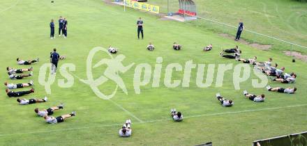 Fussball. Deutsche Bundesliga. Trainingslager in Kaernten VFL Wolfsburg. Wernberg, am 3.7.2007.
Foto: Kuess
---
pressefotos, pressefotografie, kuess, qs, qspictures, sport, bild, bilder, bilddatenbank