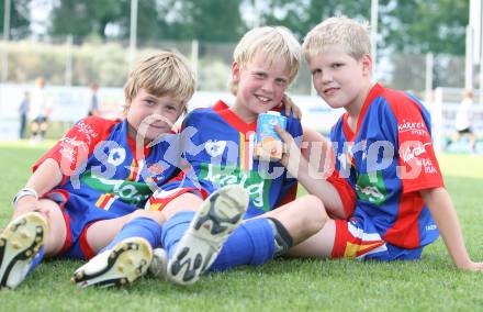 Kinderfussball. Kids Cup. Kaerntnermilch, Kelag. Spieler des WAC. Klagenfurt, am 29.6.2007.
Foto: Kuess
---
pressefotos, pressefotografie, kuess, qs, qspictures, sport, bild, bilder, bilddatenbank