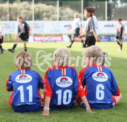 Kinderfussball. Kids Cup. Kaerntnermilch, Woche. Spieler des WAC. Klagenfurt, am 29.6.2007.
Foto: Kuess
---
pressefotos, pressefotografie, kuess, qs, qspictures, sport, bild, bilder, bilddatenbank