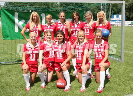 Fussball. Kaernten Team 08. Frauencup.  Austria Eleven Team. Klagenfurt, am 30.6.2007.
Foto: Kuess
---
pressefotos, pressefotografie, kuess, qs, qspictures, sport, bild, bilder, bilddatenbank