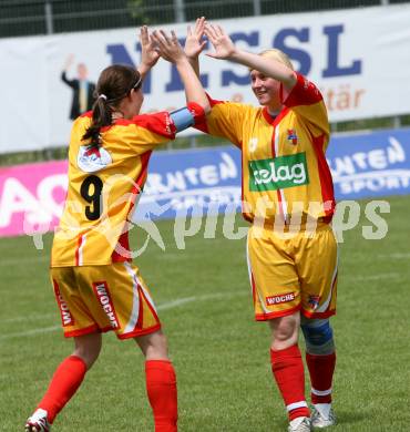 Kaernten Team 08. Frauenfussball. Finale. Spittal gegen St. Margarethen/Lav. Jubel Spittal. Klagenfurt, am 30.6.2007.
Foto: Kuess
---
pressefotos, pressefotografie, kuess, qs, qspictures, sport, bild, bilder, bilddatenbank