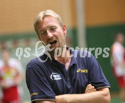 Handball. Kaernten Cup.  Hamburger SV gegen Aon 5ers. Trainer Martin Schwalb (HSV). Klagenfurt, am 21.7.2007.
Foto: Kuess
---
pressefotos, pressefotografie, kuess, qs, qspictures, sport, bild, bilder, bilddatenbank