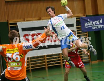 Handball. Kaernten Cup.  Hamburger SV gegen Aon 5ers. Hans Lindberg (HSV). Klagenfurt, am 21.7.2007.
Foto: Kuess
---
pressefotos, pressefotografie, kuess, qs, qspictures, sport, bild, bilder, bilddatenbank