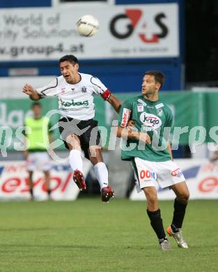 Fussball Bundesliga. SK Austria Kaernten gegen SV Josko Fenster Ried. Carlos Chaile (Kaernten). G4S. Eybl. Klagenfurt, am 22.7.2007.
Foto: Kuess
---
pressefotos, pressefotografie, kuess, qs, qspictures, sport, bild, bilder, bilddatenbank
