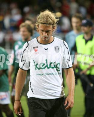 Fussball Bundesliga. SK Austria Kaernten gegen SV Josko Fenster Ried. Lukas Moessner (Kaernten). Klagenfurt, am 22.7.2007.
Foto: Kuess
---
pressefotos, pressefotografie, kuess, qs, qspictures, sport, bild, bilder, bilddatenbank