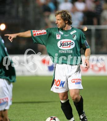 Fussball Bundesliga. SK Austria Kaernten gegen SV Josko Fenster Ried. Herwig Drechsel (Ried). Klagenfurt, am 22.7.2007.
Foto: Kuess
---
pressefotos, pressefotografie, kuess, qs, qspictures, sport, bild, bilder, bilddatenbank