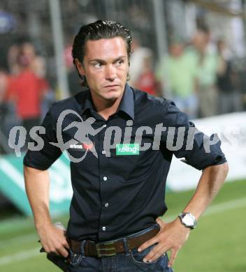 Fussball Bundesliga. SK Austria Kaernten gegen SV Josko Fenster Ried. Prokurist Franz Koloini (Kaernten). Klagenfurt, am 22.7.2007.
Foto: Kuess
---
pressefotos, pressefotografie, kuess, qs, qspictures, sport, bild, bilder, bilddatenbank