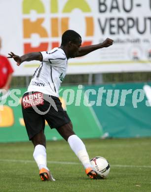 Fussball Bundesliga. SK Austria Kaernten gegen SV Josko Fenster Ried. Thierry Fidjeu Tazemeta (Kaernten). Bio. Klagenfurt, am 22.7.2007.
Foto: Kuess
---
pressefotos, pressefotografie, kuess, qs, qspictures, sport, bild, bilder, bilddatenbank