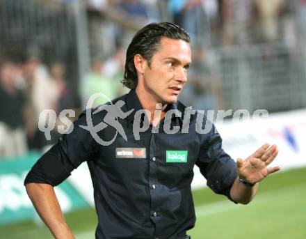 Fussball Bundesliga. SK Austria Kaernten gegen SV Josko Fenster Ried. Prokurist Franz Koloini (Kaernten). Klagenfurt, am 22.7.2007.
Foto: Kuess
---
pressefotos, pressefotografie, kuess, qs, qspictures, sport, bild, bilder, bilddatenbank