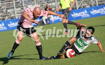 Fussball. Euro, EM 2008. Oesterreich am Ball. Testspiel FCK gegen US Palermo. Nenad Bjelica (FCK), Roberto Guana (Palermo). Klagenfurt, am 25.7.2007.
Foto: Kuess
---
pressefotos, pressefotografie, kuess, qs, qspictures, sport, bild, bilder, bilddatenbank