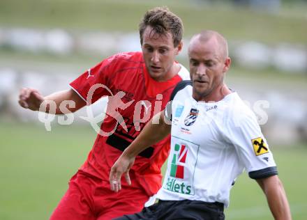 Fussball. OEFB Cup. Spittal gegen WAS/St. Andrae. Florian Oberrisser (Spittal), Armin Hobel (WAC). Seeboden, am 27.7.2007.
Foto: Kuess
---
pressefotos, pressefotografie, kuess, qs, qspictures, sport, bild, bilder, bilddatenbank