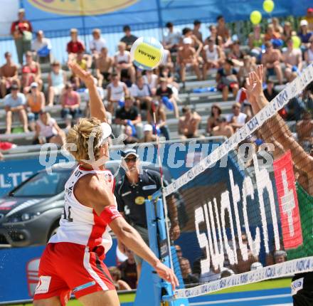 Beachvolleyball. Grand Slam. Daniel Hupfer (Oesterreich). Klagenfurt, am 1.8.2007.
Foto: Kuess
---
pressefotos, pressefotografie, kuess, qs, qspictures, sport, bild, bilder, bilddatenbank