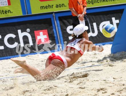 Beachvolleyball. Grand Slam. Montagnoll-Ebenbichler Sara, (Österreich). Klagenfurt, am 2.8.2007.
Foto: Kuess
---
pressefotos, pressefotografie, kuess, qs, qspictures, sport, bild, bilder, bilddatenbank