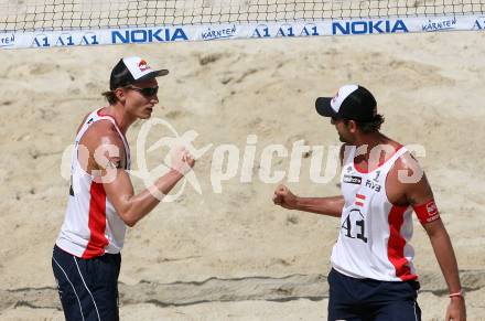 Beachvolleyball. Grand Slam. Doppler Clemens, Gartmayer Peter (Österreich). Klagenfurt, am 2.8.2007.
Foto: Kuess
---
pressefotos, pressefotografie, kuess, qs, qspictures, sport, bild, bilder, bilddatenbank