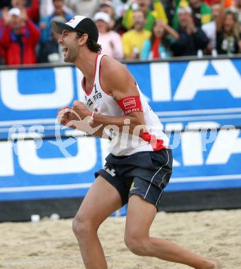 Beachvolleyball. Grand Slam. Clemens Doppler (Oesterreich). Klagenfurt, am 3.8.2007.
Foto: Kuess
---
pressefotos, pressefotografie, kuess, qs, qspictures, sport, bild, bilder, bilddatenbank