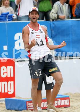 Beachvolleyball. Grand Slam. Clemens Doppler (Oesterreich). Klagenfurt, am 3.8.2007.
Foto: Kuess
---
pressefotos, pressefotografie, kuess, qs, qspictures, sport, bild, bilder, bilddatenbank