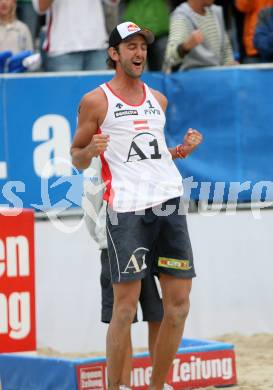 Beachvolleyball. Grand Slam. Clemens Doppler (Oesterreich). Klagenfurt, am 3.8.2007.
Foto: Kuess
---
pressefotos, pressefotografie, kuess, qs, qspictures, sport, bild, bilder, bilddatenbank