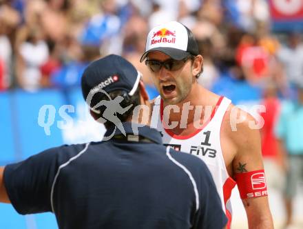 Beachvolleyball. Grand Slam. Doppler Clemens (Oesterreich). Klagenfurt, am 4.8.2007.
Foto: Kuess
---
pressefotos, pressefotografie, kuess, qs, qspictures, sport, bild, bilder, bilddatenbank