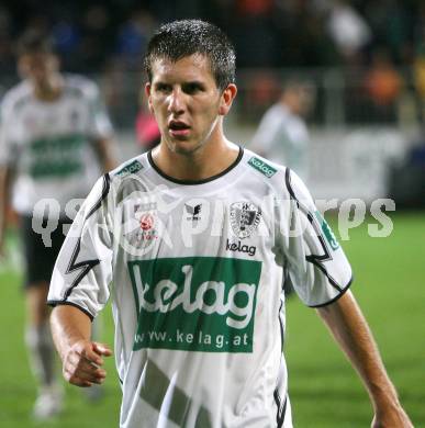 Fussball. Oesterreichische Bundesliga. SK Austria Kaernten gegen SV Mattersburg. Sandro Zakany (Kaernten). Klagenfurt, am 11.8.2007.
Foto: Kuess
---
pressefotos, pressefotografie, kuess, qs, qspictures, sport, bild, bilder, bilddatenbank