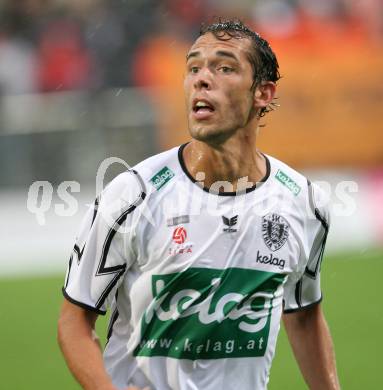 Fussball. Oesterreichische Bundesliga. SK Austria Kaernten gegen SV Mattersburg. Christian Prawda (Kaernten). Klagenfurt, am 11.8.2007.
Foto: Kuess
---
pressefotos, pressefotografie, kuess, qs, qspictures, sport, bild, bilder, bilddatenbank