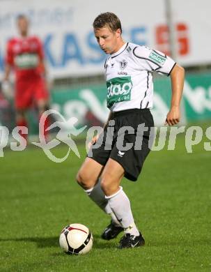 Fussball. Oesterreichische Bundesliga. SK Austria Kaernten gegen SV Mattersburg. Thomas Riedl (Kaernten). Klagenfurt, am 11.8.2007.
Foto: Kuess
---
pressefotos, pressefotografie, kuess, qs, qspictures, sport, bild, bilder, bilddatenbank