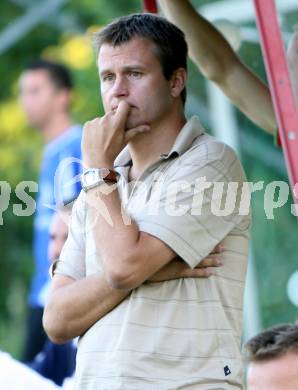 Fussball Unterliga Ost. Trainer Harald Andrejcic (Ludmannsdorf). Ludmannsdorf, am 15.8.2007.
Foto: Kuess
---
pressefotos, pressefotografie, kuess, qs, qspictures, sport, bild, bilder, bilddatenbank