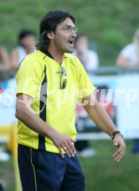 Fussball Unterliga Ost. Trainer Igor Struger (Koettmannsdorf). Ludmannsdorf, am 15.8.2007.
Foto: Kuess
---
pressefotos, pressefotografie, kuess, qs, qspictures, sport, bild, bilder, bilddatenbank