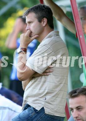 Fussball Unterliga Ost. Trainer Harald Andrejcic(Ludmannsdorf). Ludmannsdorf, am 15.8.2007.
Foto: Kuess
---
pressefotos, pressefotografie, kuess, qs, qspictures, sport, bild, bilder, bilddatenbank