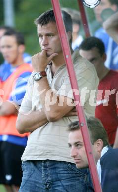 Fussball Unterliga Ost. Trainer Harald Andrejcic (Ludmannsdorf). Ludmannsdorf, am 15.8.2007.
Foto: Kuess
---
pressefotos, pressefotografie, kuess, qs, qspictures, sport, bild, bilder, bilddatenbank