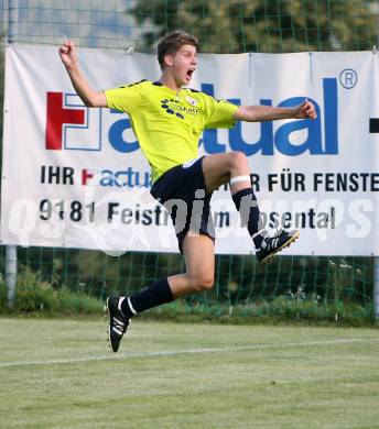 Fussball Unterliga Ost. Torjubel Christian Klinar (Ludmannsdorf). Ludmannsdorf, am 15.8.2007.
Foto: Kuess
---
pressefotos, pressefotografie, kuess, qs, qspictures, sport, bild, bilder, bilddatenbank