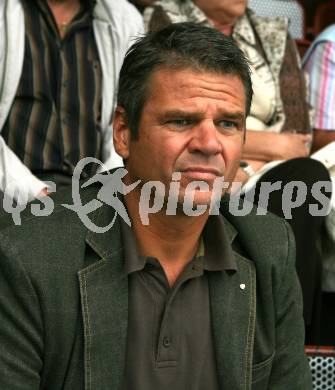 Fussball. Regionalliga. SV Spittal Stadioneroeffnung. Buergermeister Gerhard Koefer. Spittal, am 14.8.2007.
Foto: Kuess
---
pressefotos, pressefotografie, kuess, qs, qspictures, sport, bild, bilder, bilddatenbank