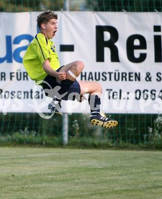 Fussball Unterliga Ost. Torjubel Christian Klinar (Ludmannsdorf). Ludmannsdorf, am 15.8.2007.
Foto: Kuess
---
pressefotos, pressefotografie, kuess, qs, qspictures, sport, bild, bilder, bilddatenbank