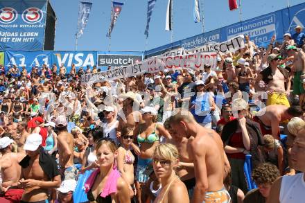 Beachvolleyball. Grand Slam. Fans. Klagenfurt, 5.8.2007
Foto: Kuess
---
pressefotos, pressefotografie, kuess, qs, qspictures, sport, bild, bilder, bilddatenbank