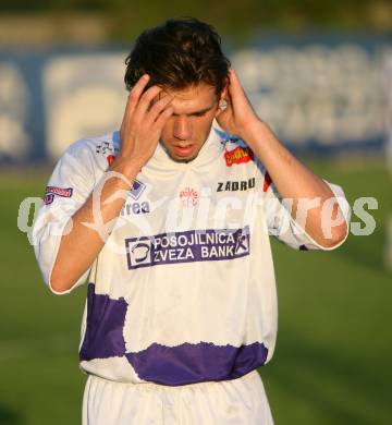 Fussball Regionalliga. SAK gegen Spittal. Edmir Adilovic (SAK). Klagenfurt, am 25.8.2007.
Foto: Kuess 
---
pressefotos, pressefotografie, kuess, qs, qspictures, sport, bild, bilder, bilddatenbank