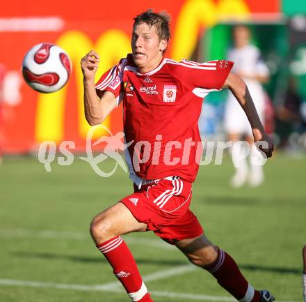 Fussball. Red Zac. FC Kaernten gegen FK Austria Magna Amateure. Guido Burgstaller (FCK). Klagenfurt, am 25.8.2007.
Foto: Kuess
---
pressefotos, pressefotografie, kuess, qs, qspictures, sport, bild, bilder, bilddatenbank