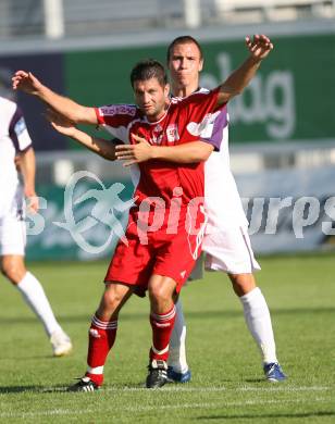 Fussball. Red Zac. FC Kaernten gegen FK Austria Magna Amateure. Ronald Brunmayr (FCK). Klagenfurt, am 25.8.2007.
Foto: Kuess
---
pressefotos, pressefotografie, kuess, qs, qspictures, sport, bild, bilder, bilddatenbank