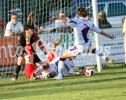 Fussball Regionalliga. SAK gegen Spittal. 1:0 fuer SAK durch Christian Hutter . Klagenfurt, am 25.8.2007.
Foto: Kuess 
---
pressefotos, pressefotografie, kuess, qs, qspictures, sport, bild, bilder, bilddatenbank