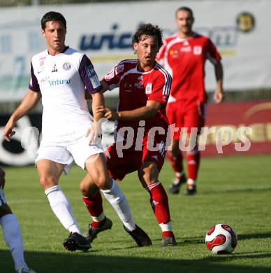 Fussball. Red Zac. FC Kaernten gegen FK Austria Magna Amateure. Matthias Sereinig (FCK). Klagenfurt, am 25.8.2007.
Foto: Kuess
---
pressefotos, pressefotografie, kuess, qs, qspictures, sport, bild, bilder, bilddatenbank