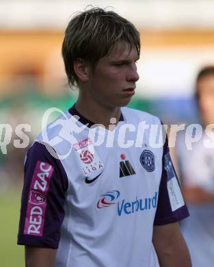 Fussball. Red Zac. FC Kaernten gegen FK Austria Magna Amateure. Alexander Gruenwald (Austria Amateure). Klagenfurt, am 25.8.2007.
Foto: Kuess
---
pressefotos, pressefotografie, kuess, qs, qspictures, sport, bild, bilder, bilddatenbank