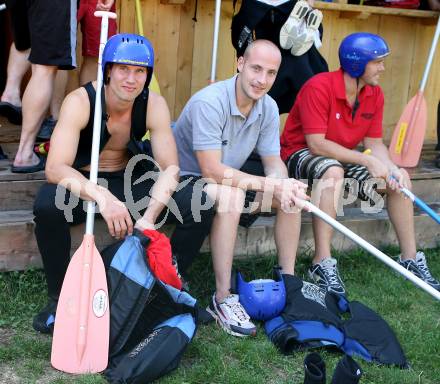 Eishockey. Teambuilding KAC. Rafting. Ainet, am 26.8.2007.
Foto: Kuess
---
pressefotos, pressefotografie, kuess, qs, qspictures, sport, bild, bilder, bilddatenbank